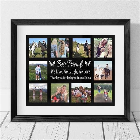 friendship photo frames collage|my best friend picture frame.